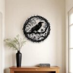 Raven Metal Wall Art