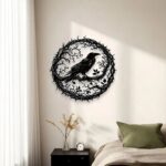 Raven Metal Wall Art