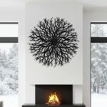 Abstract Round Wall Decor