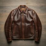 Handmade Brown Genuine Leather Jacket