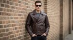 Unisex Biker Leather Jacket