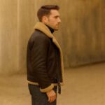Men’s Shearling Leather Jacket