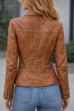 Leather Slim Fit Jacket