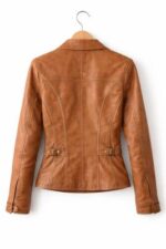 Leather Slim Fit Jacket