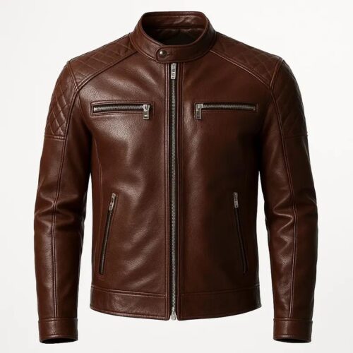 Mens leather jacket
