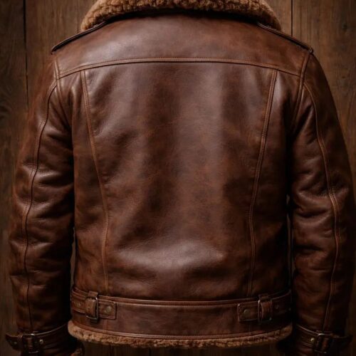 Leather Jacket Brown