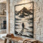 Nihilips Penguin Metal Wall Art