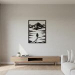 Nihilips Penguin Metal Wall Art