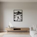 Nihilips Penguin Metal Wall Art