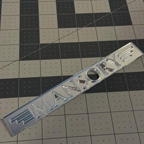 Mansory style Badge Emblem Made for Mercedes and Other Cars