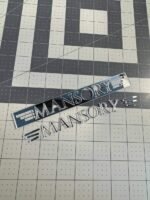 Mansory style Badge Emblem Made for Mercedes and Other Cars