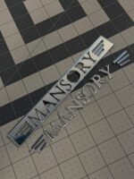 Mansory style Badge Emblem Made for Mercedes and Other Cars