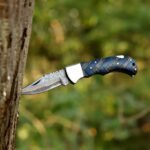 Damascus Folding Knife
