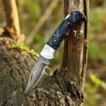 Damascus Folding Knife