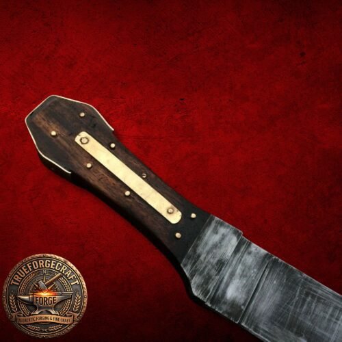 Bowie Guardless Coffin Knife