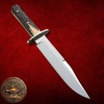 D2 steel Hunting Bowie knife