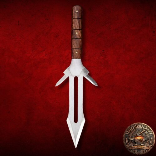 Klingon D'k Tahg Knife, Star Trek Klingon Knife, D'k Tahg Replica, Klingon Dagger, Star Trek Prop Replica, Klingon Warrior Dagger, Carbon Steel Dagger, Handmade Dagger, Movie Prop Replica, Sci Fi Collectible, Star Trek Collectible, Klingon Weapon Replica, Fantasy Dagger, Cosplay Dagger, Display Dagger