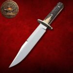 D2 steel Hunting Bowie knife
