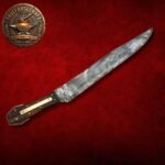 Bowie Guardless Coffin Knife