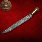Bowie Guardless Coffin Knife