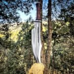 Carbon Steel Bowie Knife
