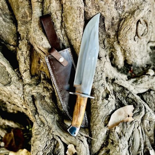 Spring Steel Bowie Knife