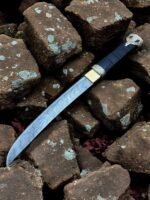 Damascus Steel Mini Tanto