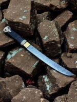 Damascus Steel Mini Tanto