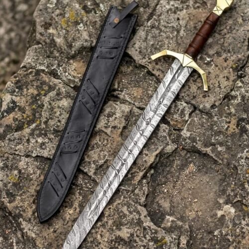 Damascus Steel Longsword