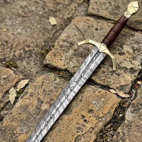 Damascus Steel Longsword