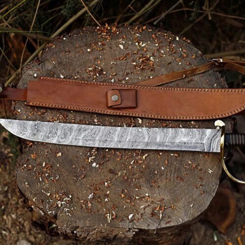Damascus Steel Cutlass Sword