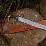 Damascus Steel Cutlass Sword