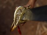 Damascus Steel Cutlass Sword
