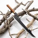 carbon steel camping sword