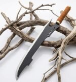carbon steel camping sword