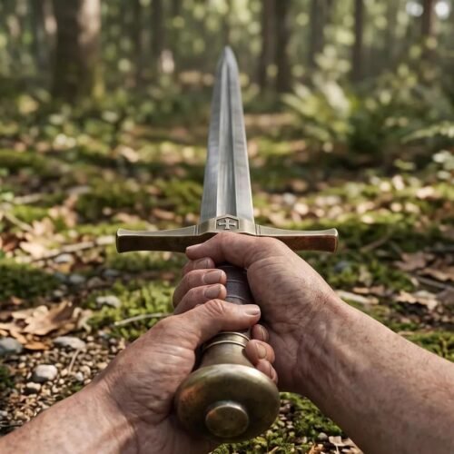 Medieval Knights Templar Long Sword
