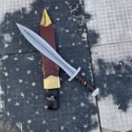Forged Celtic Leaf Sword