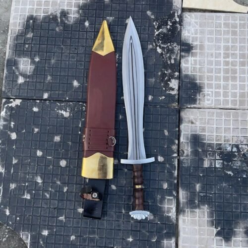 Forged Celtic Leaf Sword