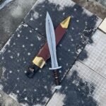 Forged Celtic Leaf Sword