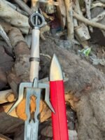 Zireael Red Long Silver Fantasy Sword