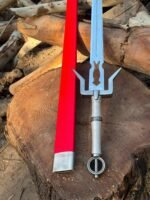Zireael Red Long Silver Fantasy Sword