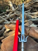 Zireael Red Long Silver Fantasy Sword