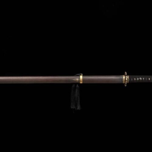 Folded Steel Chokuto Katana Japanee Samurai
