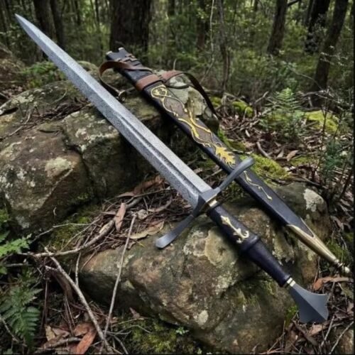 Damascus Medieval Longsword